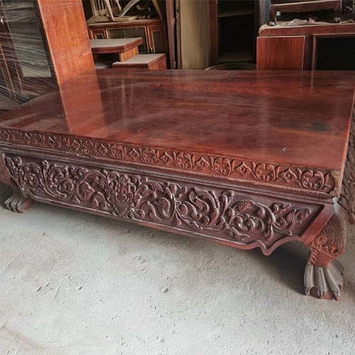 Sập gỗ cũ gỗ nguyên tấm