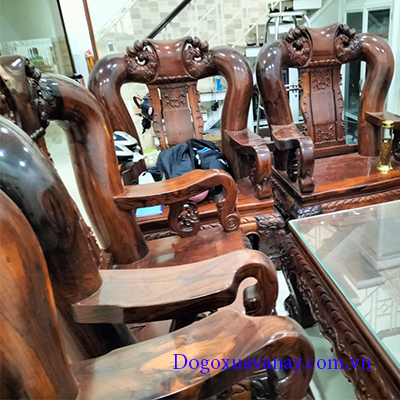 Thanh Lý Bộ Bàn ghế Gỗ Cũ