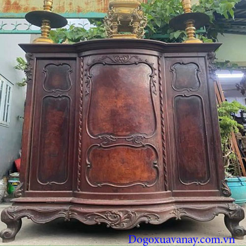Thu mua tủ thờ hoa hồng gỗ cẩm