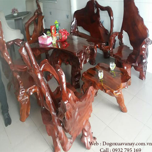 Bán bộ sofa gỗ gốc cay căm xe
