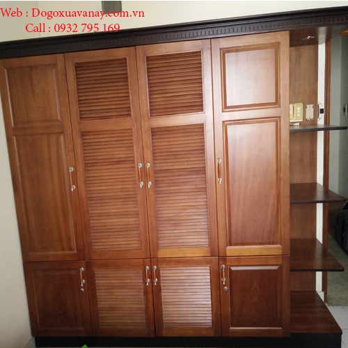 Tủ quần áo gỗ xoan đào 5 cánh