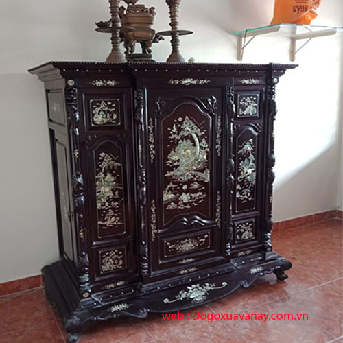 Mua bộ tủ thờ gia tiên gỗ cũ xưa